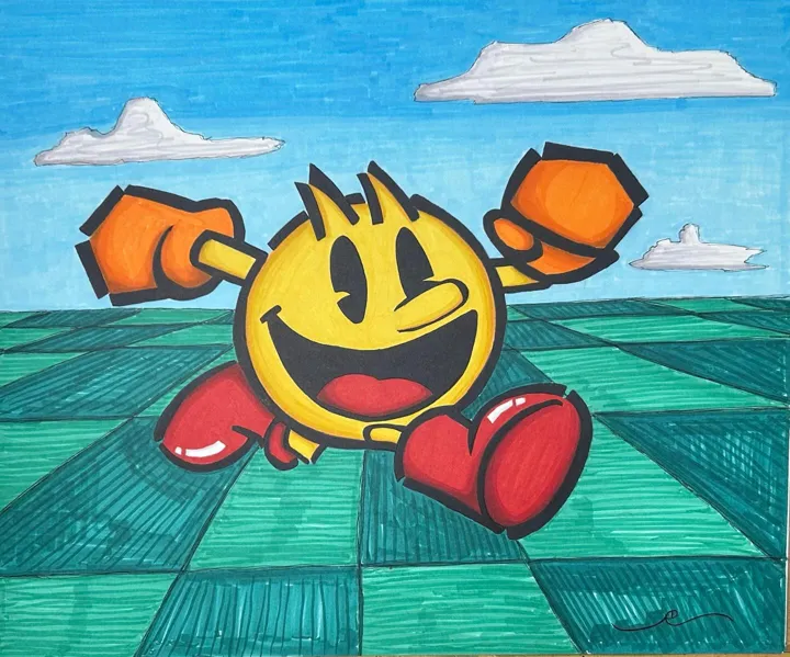 PAC MAN OTR by Eyerratic